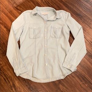 LOFT Jean Shirt
